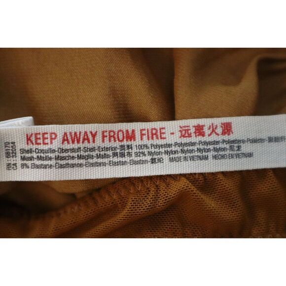 Intimately Free People OB1089527 Women's Sz XS Rust All Tucks Bodysuit - Picture 5 of 9